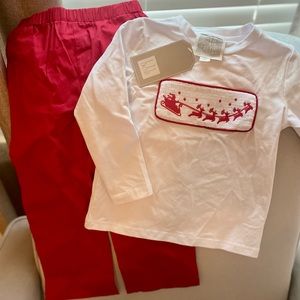 Super Cute Christmas Smocked set